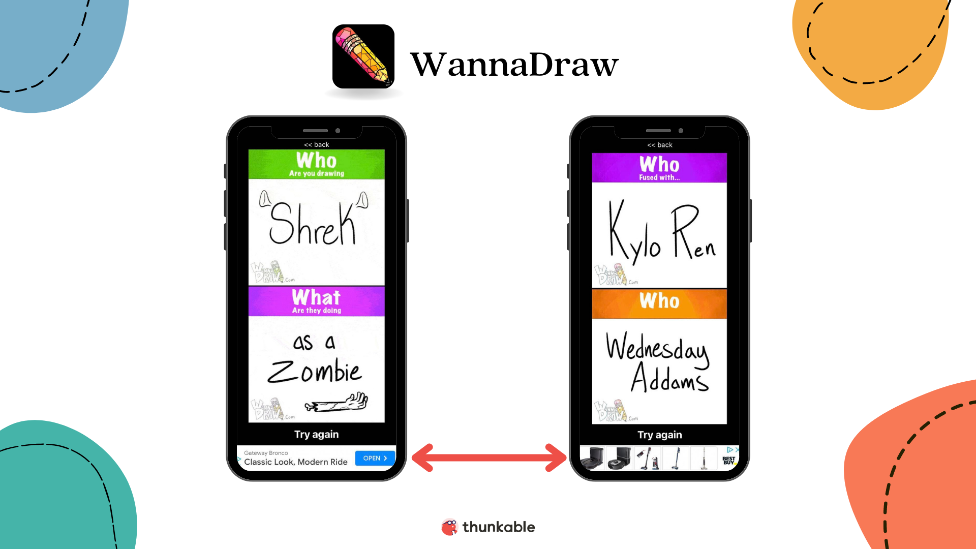 thunkable wannadraw app monetization examples